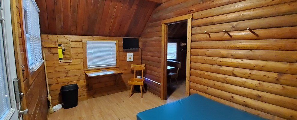 Inside 2 Room Cabin - Front Room (KK6)